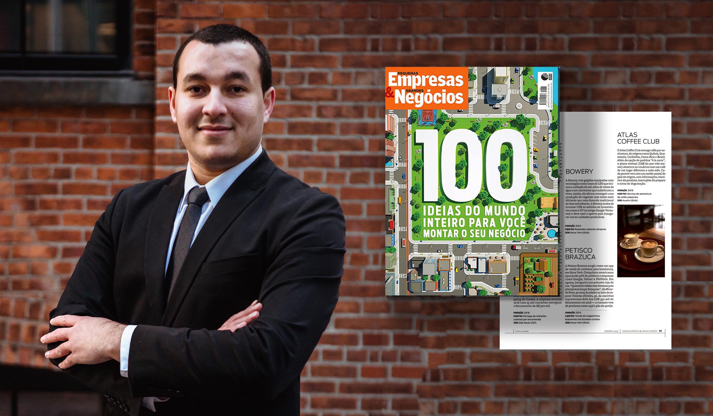 Petisco Brazuca eleita uma das “100 ideias mais inovadoras em 2019” segundo Pequenas & Empresas Grande Negócios