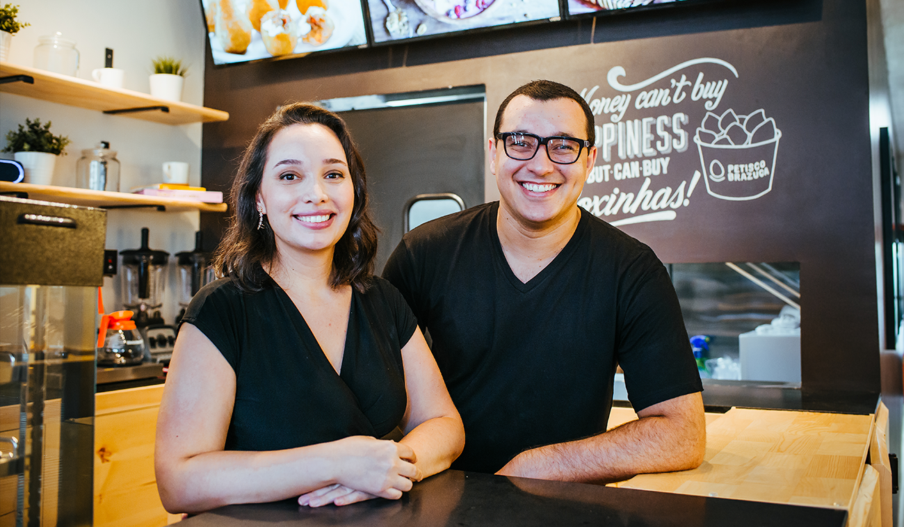 Ricardo Rosa e Vanessa Oliveira inauguram primeira loja da Petisco Brazuca no Brooklyn em New York